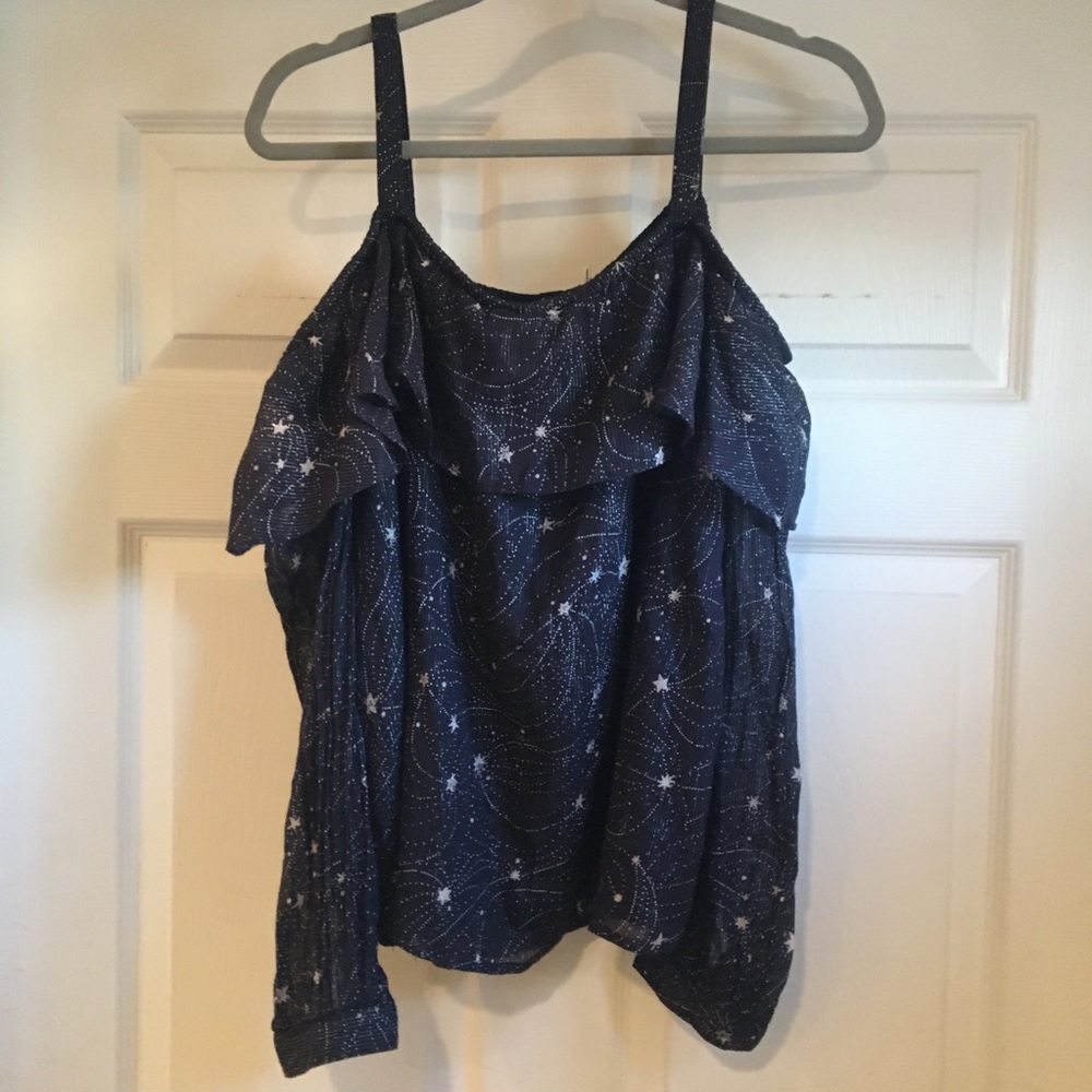 Anthropologie Floreat Star Top